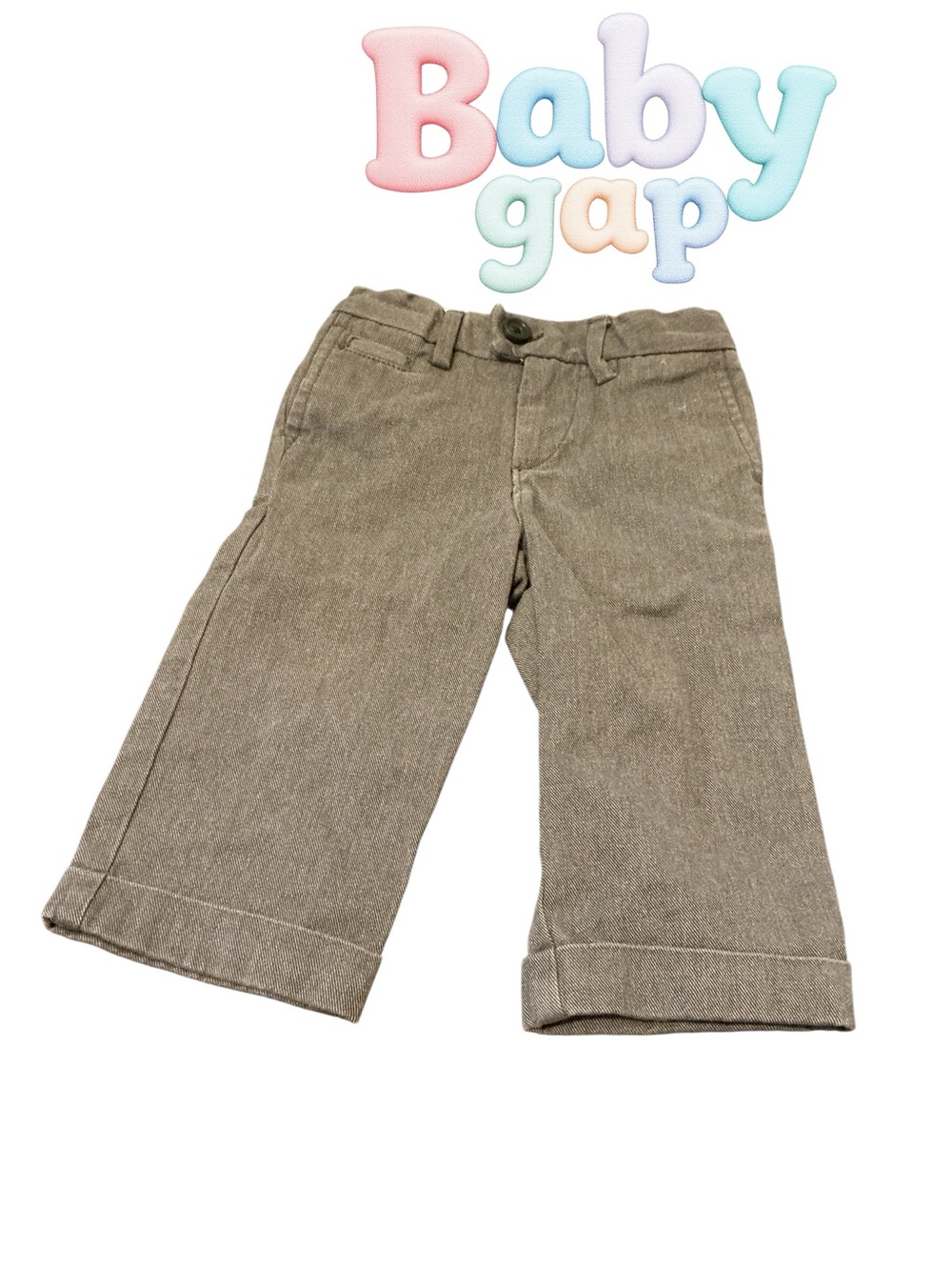 GAP Baby Gap Tan Wide-Leg  Pants 👖 size 12-18M